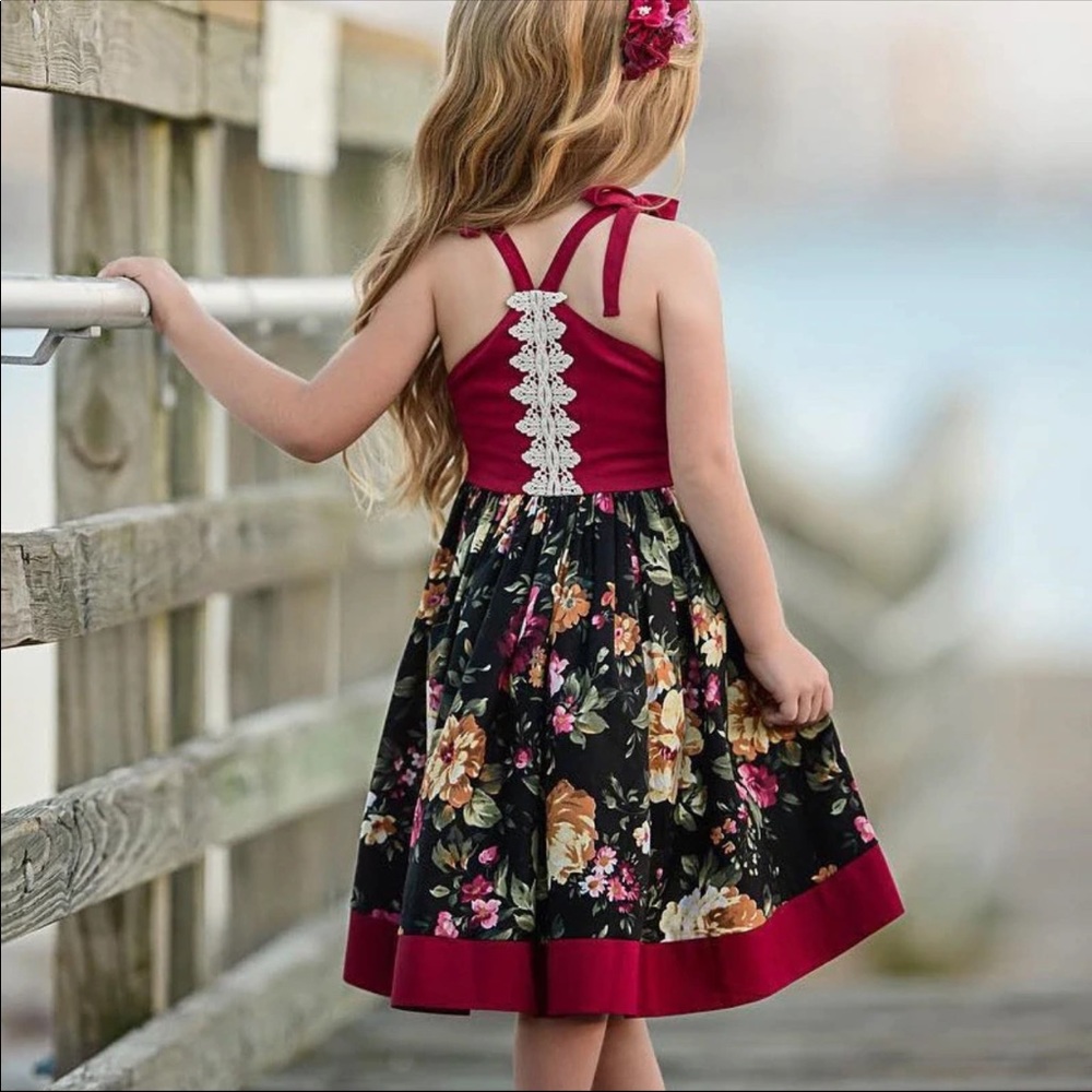 2X HOST PICK!! NWT Sleeveless Floral Print Dress!• - Picture 3 of 8